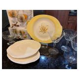 Etched Libbey Windswept, Glass Dessert Bowls, Vintage Alliance and More
