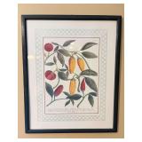 Johann Weinmann Peppers Framed Print 21”