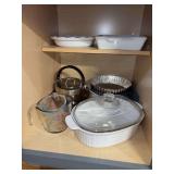 Contents of kitchen cabinet