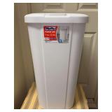 Hefty Touch Lid 13.3 gallon trash can