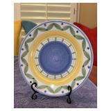 (1) Williams Sonoma Marisol Dinner Plate - 11-1/4”D