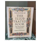 Tabletop hardback edition “The History of The Illustrated Book - The Western Tradition” by John Harthan