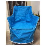 Grouping of portable folding chairs - great for outdoor gatherings, camping, ballgames and much more - please see all pics
