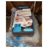 Grouping of various size Travel Roll Up Compression Bags