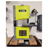 RYOBI 2.5 Amp 9 in. Band Saw - working condition - must bring star pattern to to remove from shop table - Model BS904G)