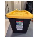 Greenmade 12-gallon Professional Grade Storage box filled with like new Infinity QX60  Floor Mats