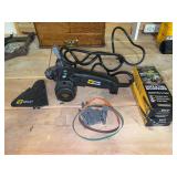 Work Sharp Electric Knife & Tool Sharpener with a few supplies - working condition
