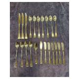 22 miscellaneous pieces of Oneida stainless flatware