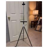 Adjustable Black Metal Tripod Easel with carry bag