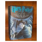 Hardback edition with dust jacket “Harry Potter and the Order of the Phoenix”