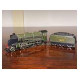 Vintage Hornby OO-gauge Schools Class V 4-4-0 steam locomotive and tender "Repton" (No. 926) - locomotive is missing parts from front