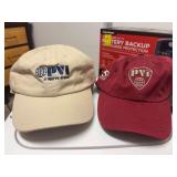 Grouping of (7) new & like new canvas embroidered ball caps - has adjustable back