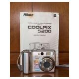 Nikon CoolPix 5200 Digital Camera - needs batteries