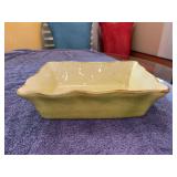 Beautiful Italian made SurLaTable scalloped edge casserole dish - 11 x 8-1/2 x 3-1/2 tall