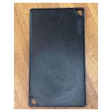 Lodge cast iron stovetop/campfire griddle - 9-1/2 x 16-1/2