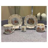 Collection of Royal Doulton Bunnykins Bone China