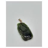 Carved Jade Pendant