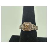 Le Vian 14K Gold Diamond Cluster Ring