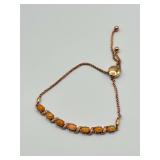 Le Vian 14K Rose Gold Opal and Diamond Bolo Bracelet