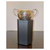 Unmarked Sterling sugar bowl - 2” tall - 82.39 grams
