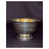 Tiffany & Co. sterling footed nut dish (23614) - 4-1/4”D x 2-1/2” tall - 122.4 grams