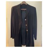 Ann May & Co. long blazer - size M - 55% Acetate, 20% Polyester, 25% Rayon