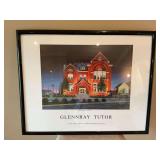 29” x 23” signed Glenray Tutor Oxford, Mississippi City Hall print