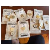 Grouping of mother-of-pearl antique buttons ￼