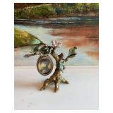 Jay Strongwater 4 inch  Eldon Flora and Fauna jeweled family tree hanging frame