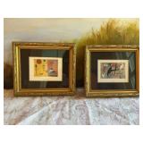 7 1/4 x 6 1/4” Mini abstract Picasso print cards. Calder and Micro