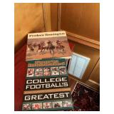 Set of 2 coffee table books. Sports illustrated and Frederick Remington.