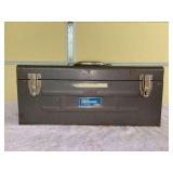 Master Mechanic Metal toolbox and contents
