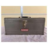 Craftsman metal toolbox and contents