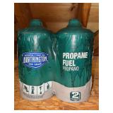 (2) NEW Worthington Pro Grade Propane Bottles - each is 16.4oz
