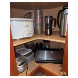 Contents of kitchen cabinet