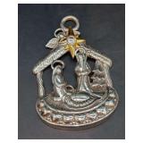 Brighton Collectible Silver-Tone Bethlehem Christmas Ornament