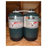 (2) NEW Ozark Trail Propane Bottles - each is 16.4oz