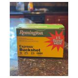 Bonus Box of 15 Rounds - Remington 12 gauge Express Buckshot - 2-3/4”