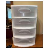 Sterilite 4-drawer organizer - 15-1/4 x 18 x 24-1/2 tall