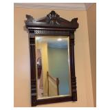 Vintage Decorative Victorian Eastlake Mirror - 22-1/2 x 44
