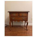 THOMASVILLE Fisher Park Collection 2-Drawer Nightstand with glass overlay - 29 x 17 x 27-1/2 tall