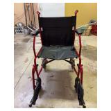 Lifestyle Mobility Aids wheelchair - 21 x 17 x 17-1/2 to seat
