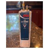Partial sleeve (54) of CCI CB 22 Short 29 grain ammo