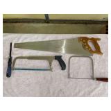Grouping of handsaws