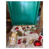 Ornament storage box full of ornaments