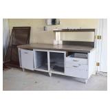 Steel Cabinet W/Stainless Steel Top