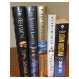 Grouping of paperback & hardback John Grisham Novels