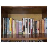 Shelf of books - various titles, subjects and authors