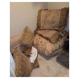 Chris Madden multi-piece comforter set - includes comforter, 2 shams & pillows, 3 throw pillows & dust skirt