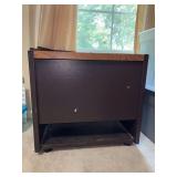 Metal rolling filing cabinet - 24 x 15 x 22-1/2 tall